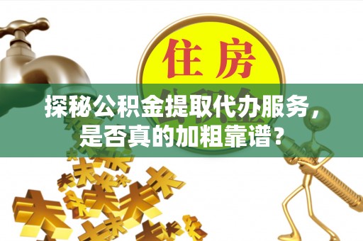 定西探秘公积金提取代办服务，是否真的加粗靠谱？