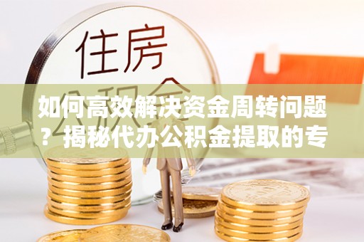 定西如何高效解决资金周转问题？揭秘代办公积金提取的专业服务