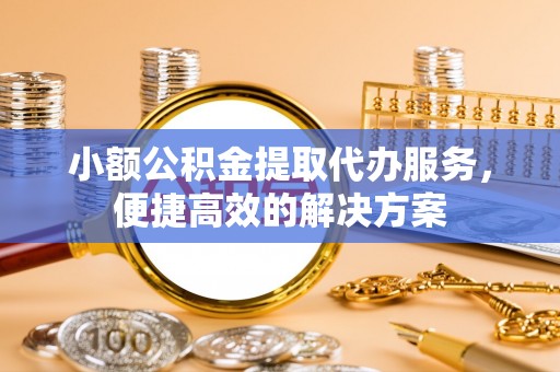 定西小额公积金提取代办服务，便捷高效的解决方案