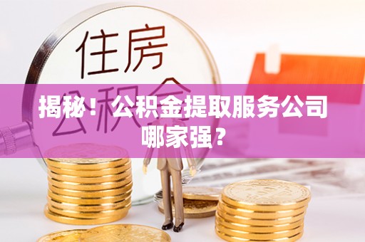 定西揭秘！公积金提取服务公司哪家强？