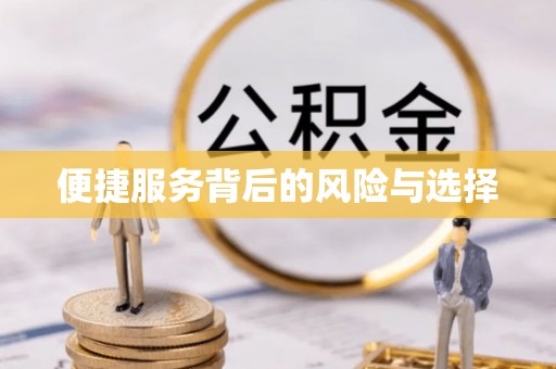 定西便捷服务背后的风险与选择