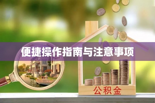 定西便捷操作指南与注意事项